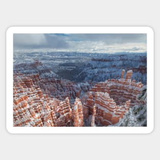 Bryce Canyon NP Winter Sticker